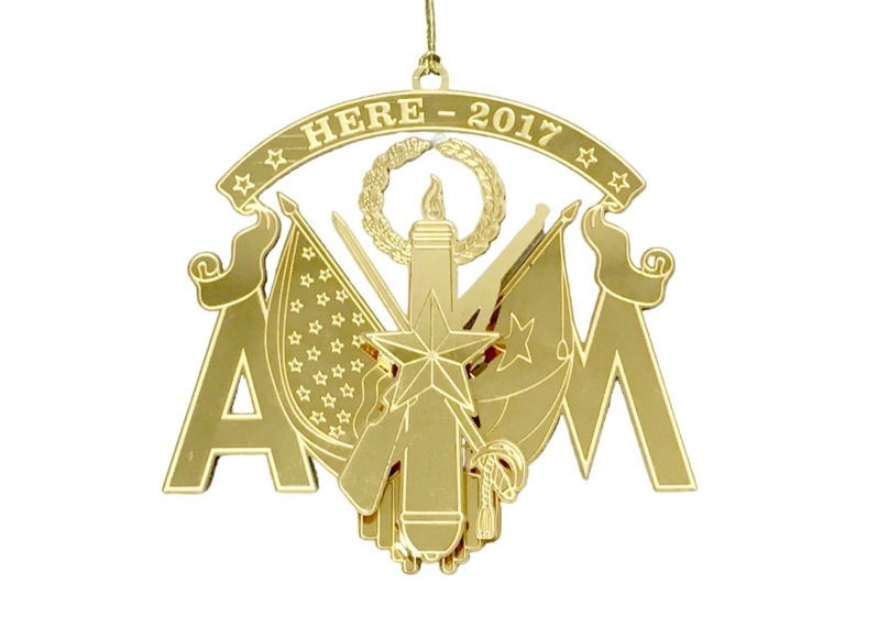 Product Description: Aggie Muster is a time-honored tradition at Texas A&M University which celebrates the camaraderie of the school while remembering the lives of Aggies who have died, specifically those in the past year.</br></br>Aggies light candles, and friends and families of Aggies who died that year answer “here” when the name of their loved one is “called”. Campus muster also serves as a 50th-year class reunion for the corresponding graduating class.</br></br>Aggies gathered together on June 26, 1883, to live over again their college days, the victories and defeats won and lost upon the drill field and in the classroom. By April 21, 1903, this annual gathering evolved into a celebration of Texas Independence on San Jacinto Day. These early meetings included field games and banquets for Aggies to reflect and celebrate their memories of Aggieland. “Let every alumni answer a roll call,” wrote the Former Students. It was not until 1922, however, that April 21 became the official day of events for all Aggies; thus, the annual tradition of Muster was born.</br></br>Still remembering and honoring the time spent in Aggieland, the tradition of Muster has grown in strength, in meaning, and in spirit. By 1929, the meetings had spread worldwide, and in 1942 Aggie Muster gained international recognition. Twenty-five men, led by General George Moore ’08, Mustered during the Japanese siege of the Philippine island of Corregidor. Knowing that Muster might soon be called for them, these Aggies embodied the commitment, dedication, and friendship that is the essence of the Aggie Spirit. They risked their lives to honor their beliefs and values. That small group of Aggies on an outpost during World War II inspired what has developed into one of our greatest traditions.</br></br>Today, Muster is celebrated in more than 300 locations worldwide, with the largest ceremony taking place on the Texas A&M campus in College Station. The ceremony brings together more Aggies worldwide on one occasion than any other event.</br> 2017-Muster